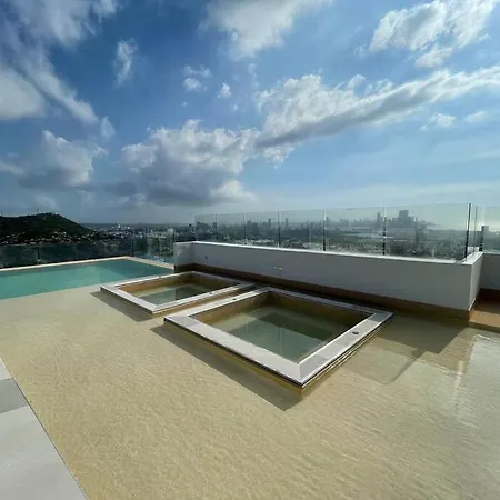 Apartment New Luxury In Cabrero - Next To Downtown Cartagena